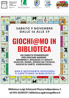09/11/2019 San Giorgio di Piano - Giochi@mo in biblioteca
