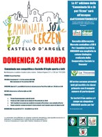 24/03/2019 Castello d'Argile - Camminata Sò e Zò per l'Erzen. 41° edizione