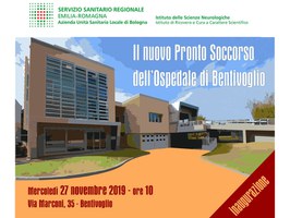 27/11/2019 Bentivoglio - Inaugurazione del nuovo Pronto Soccorso dell'ospedale di Bentivoglio