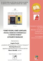 01/09/2024 Pieve di Cento - Così vicini, così lontani: piccoli esercizi commerciali e centri storici. Presentazione del libro di Marco Baraldi