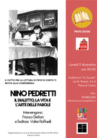 09/12/2024 Pieve di Cento - Nino Pedretti: il dialetto, la vita e l'arte delle parole. Conferenza