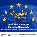 16/02/2024 M'illumino di meno. Giornata del risparmio energetico e degli stili di vita sostenibili