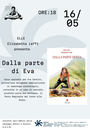 16/05/2024 Castel Maggiore - ELLE Elisabetta Laffi presenta Dalla parte di Eva. Rassegna Autori e Autrici D.O.C-M