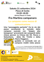 21/09/2024 Pieve di Cento - Fra Martino campanaro. Le campane come mezzo di comunicazione. Festival narrativo del paesaggio