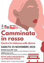 23/11/2024 Galliera - Camminata in rosso. Per la Giornata internazionale per l'eliminazione della violenza contro le donne