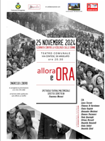 25/11/2024 Argelato - Allora e ORA. Per Giornata internazionale per l'eliminazione della violenza contro le donne