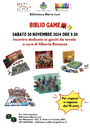 30/11/2024 San Pietro in Casale Bilo Game. Giochi da tavolo, per ragazzi e ragazze dai 10 anni