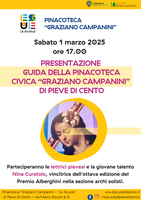 01/03/2025 Pieve di Cento - Presentazione della Guida della pinacoteca civica Graziano Campanini