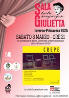 08/03/2025 San Giorgio di Piano - Crepe. Spettacolo teatale per la Giornata internazionale della donna