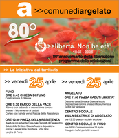 25/04/2025 Argelato - Le iniziative per l'80° anniversario della Liberazione dal nazifascismo