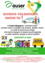 locandina volontari AUSER a Castel Maggiore
