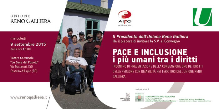 Invito Convegno PACE e INCLUSIONE