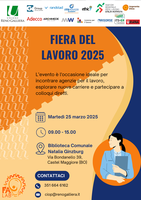 Fiera del Lavoro: digitale, green e sostenibilità, per chi cerca impiego e per chi lo crea. Il 25/03 a Castel Maggiore